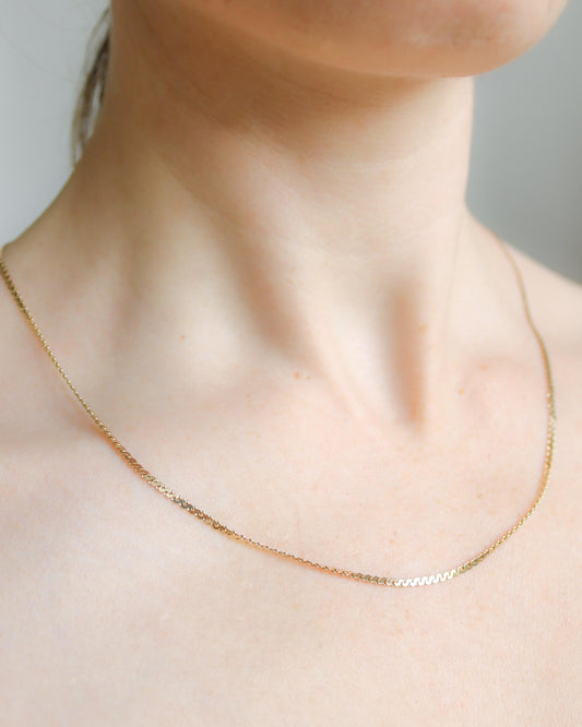 1978 S-link necklace in 9ct gold