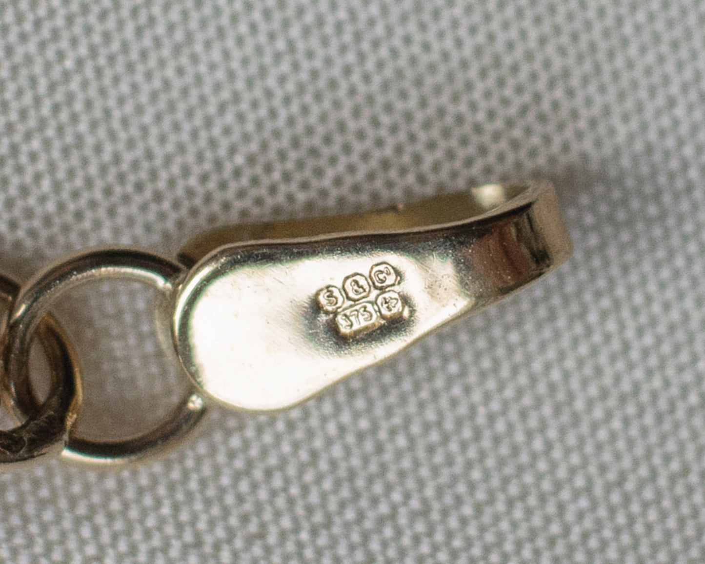 Vintage 9ct Yellow Gold Twist Bar & Fancy Link Bracelet