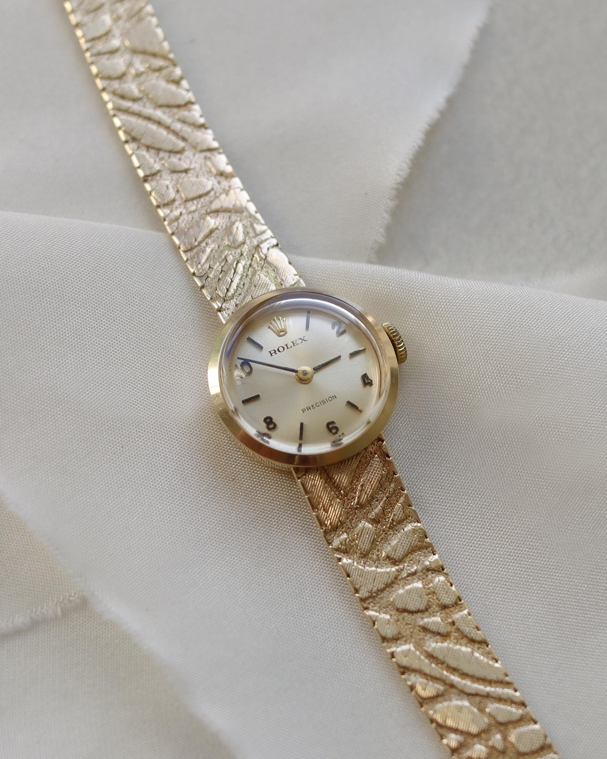 Ladies 1960's Rolex precision 9ct gold watch – mygoldenfinds