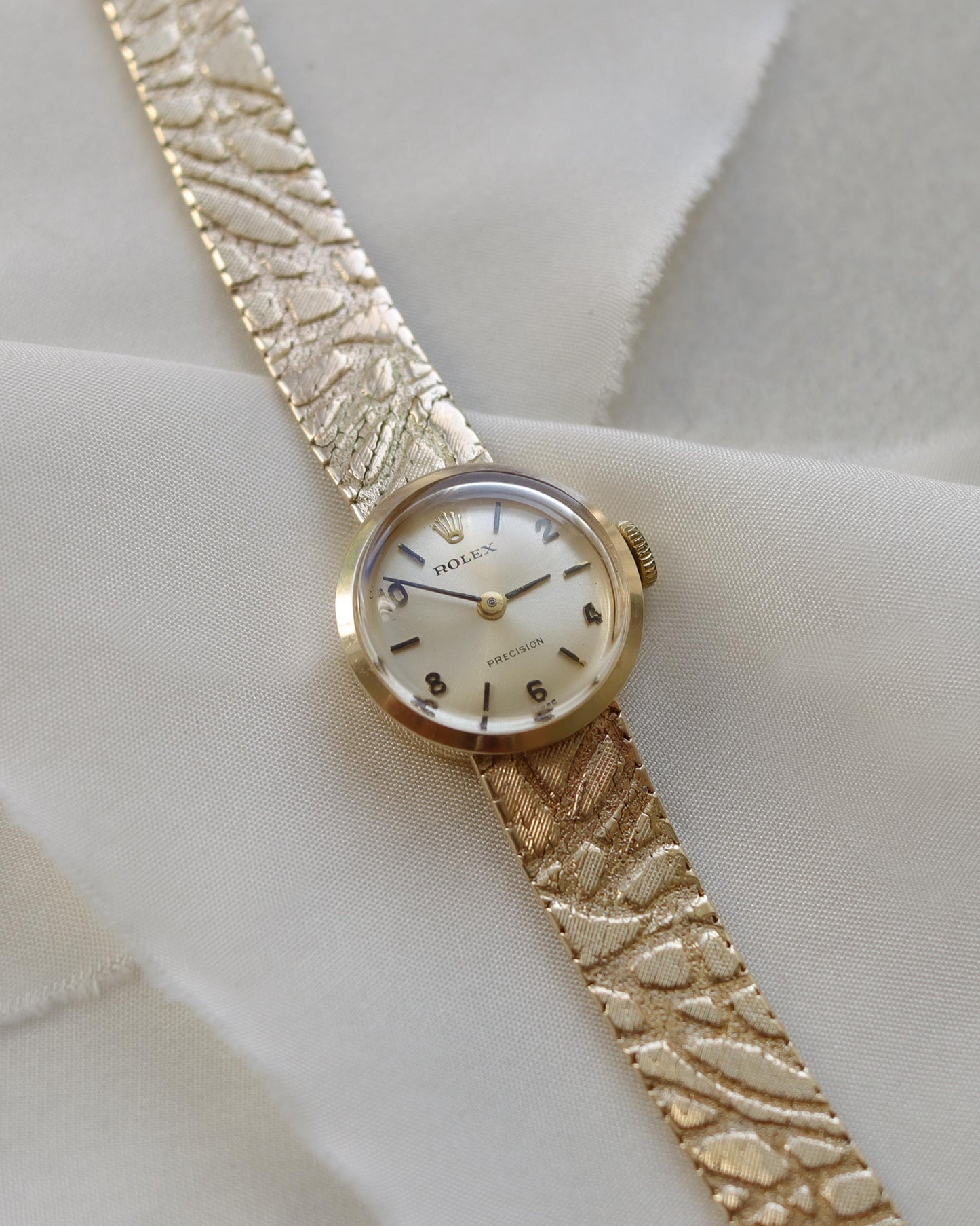 Ladies 1960's Rolex precision 9ct gold watch