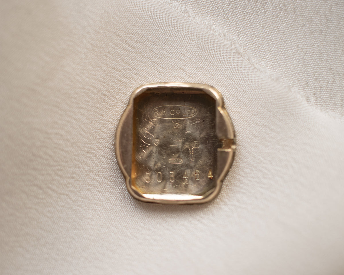 Vintage Rolex Ladies’ 9ct Gold Cocktail Watch with Brick-Link Bracelet