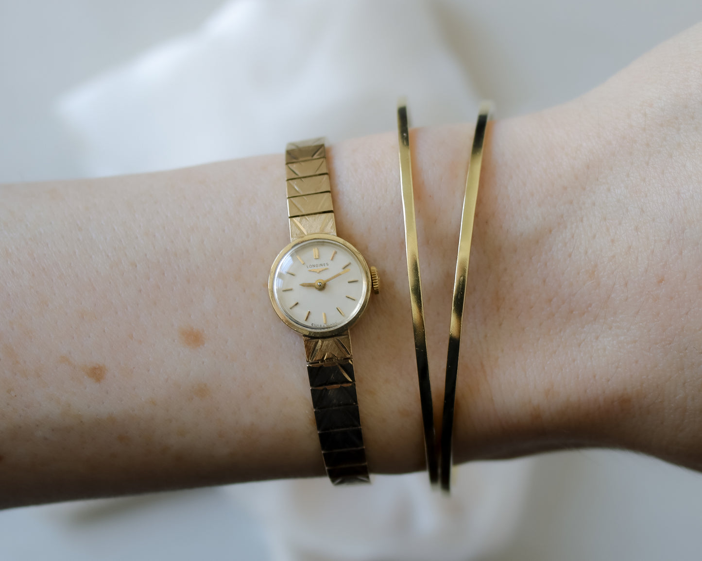 Vintage Longines 9ct Gold Cocktail Watch - 1960