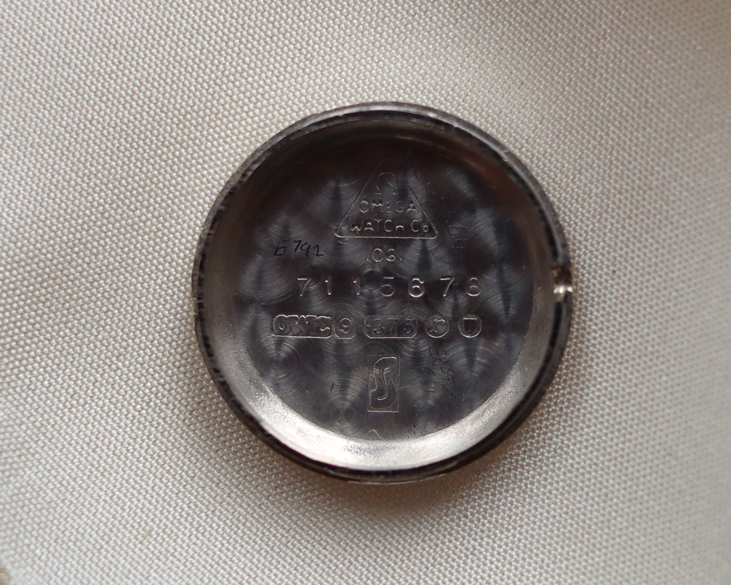 Omega Vintage Ladies 9ct White Gold Wristwatch - 1972