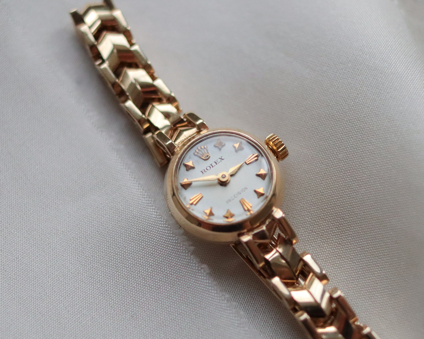 Ladies Rolex Precision Wristwatch with original box - 1969