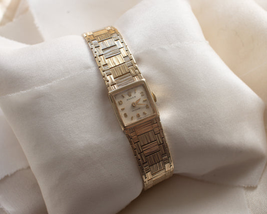 Vintage Rolex Ladies Watch 1966 – 9ct Solid Gold Bracelet - Serviced Manual Wind