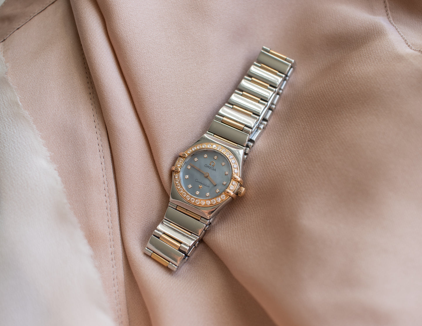 Limited Edition Omega Constellation Diamond Mother of Pearl Watch