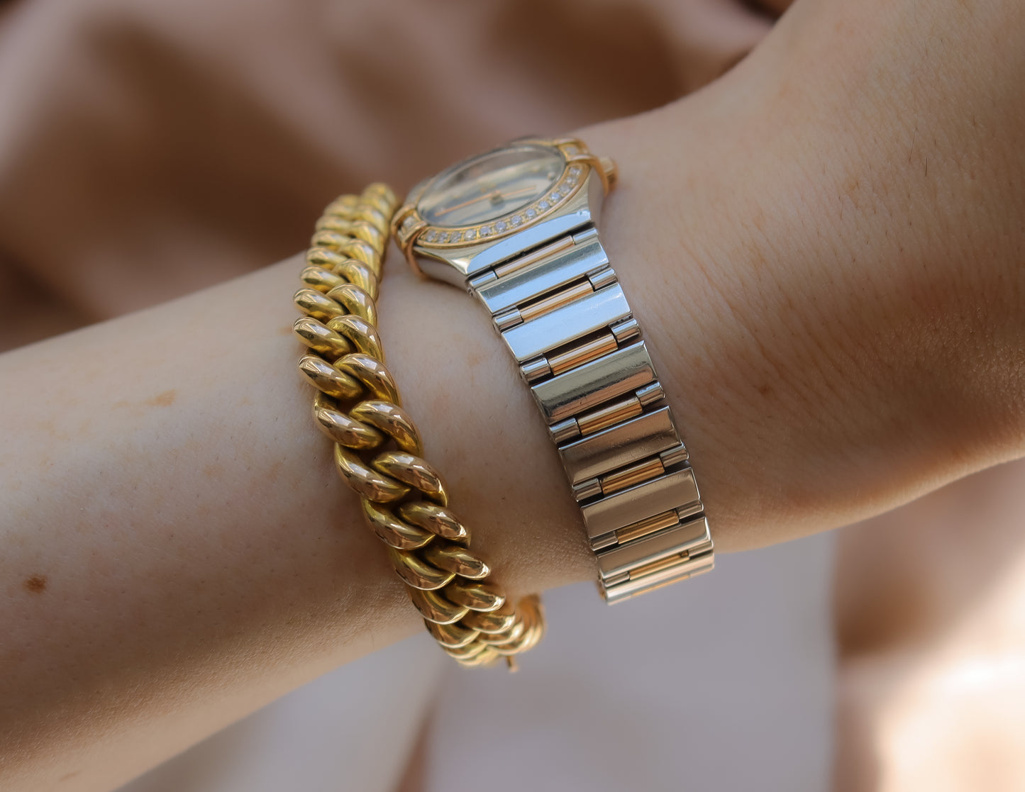 Limited Edition Omega Constellation Diamond Mother of Pearl Watch