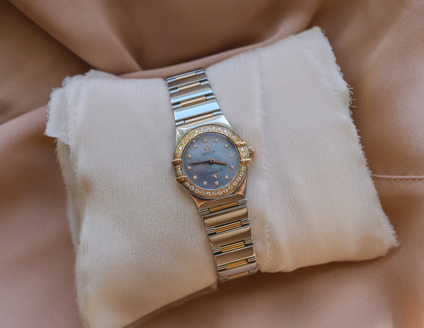 Limited Edition Omega Constellation Diamond Mother of Pearl Watch