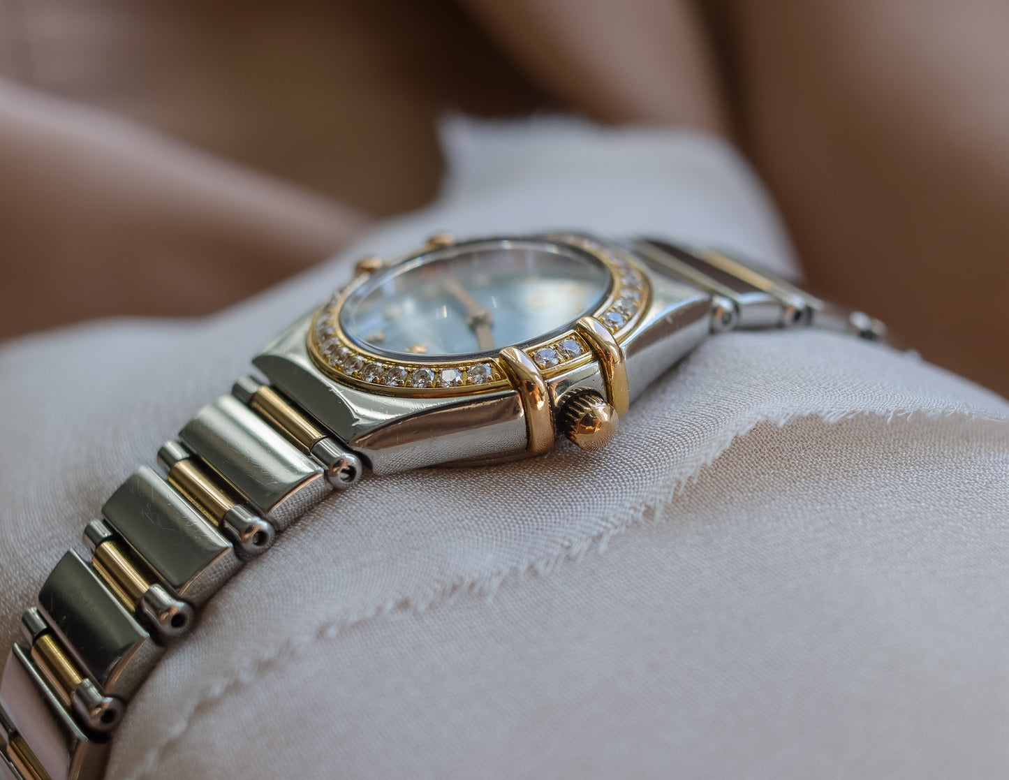 Limited Edition Omega Constellation Diamond Mother of Pearl Watch