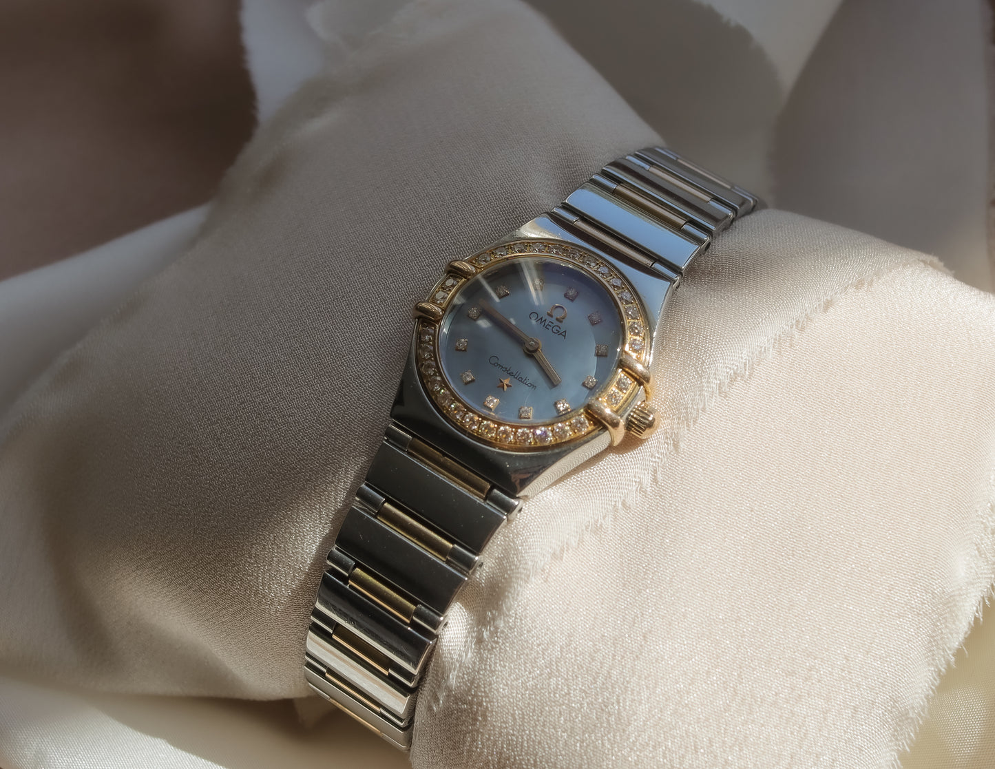 Limited Edition Omega Constellation Diamond Mother of Pearl Watch