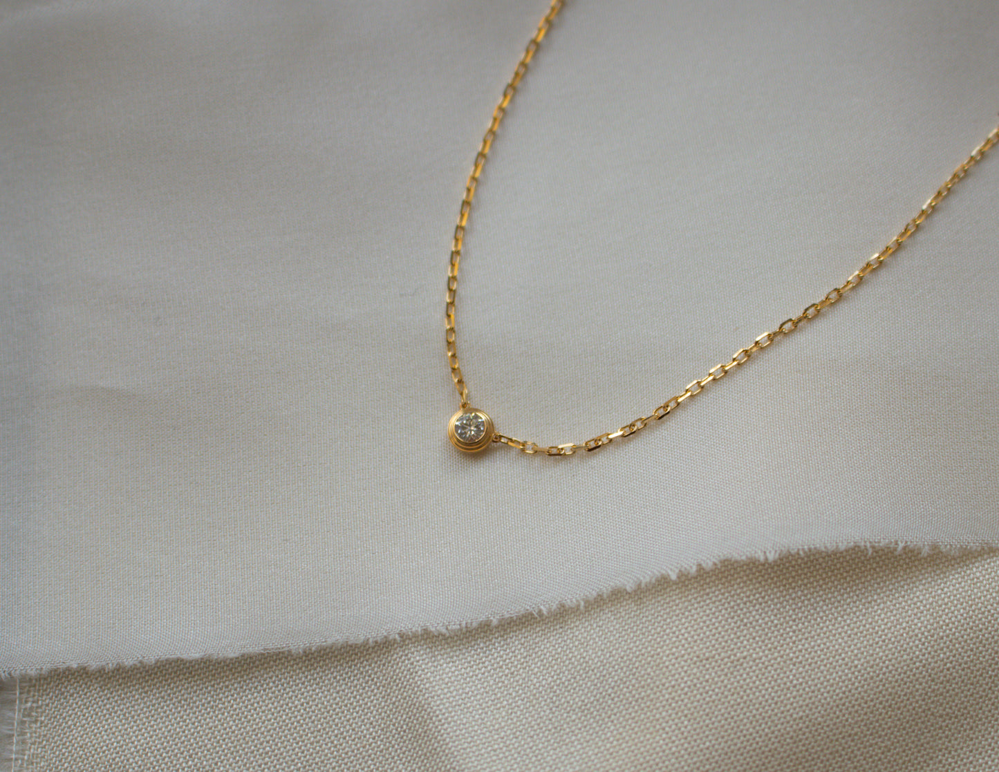Cartier D’Amour Necklace  18ct Yellow Gold & Diamond