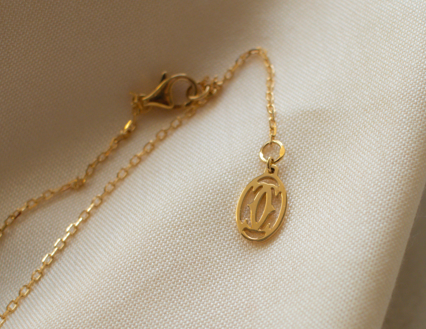 Cartier D’Amour Necklace  18ct Yellow Gold & Diamond