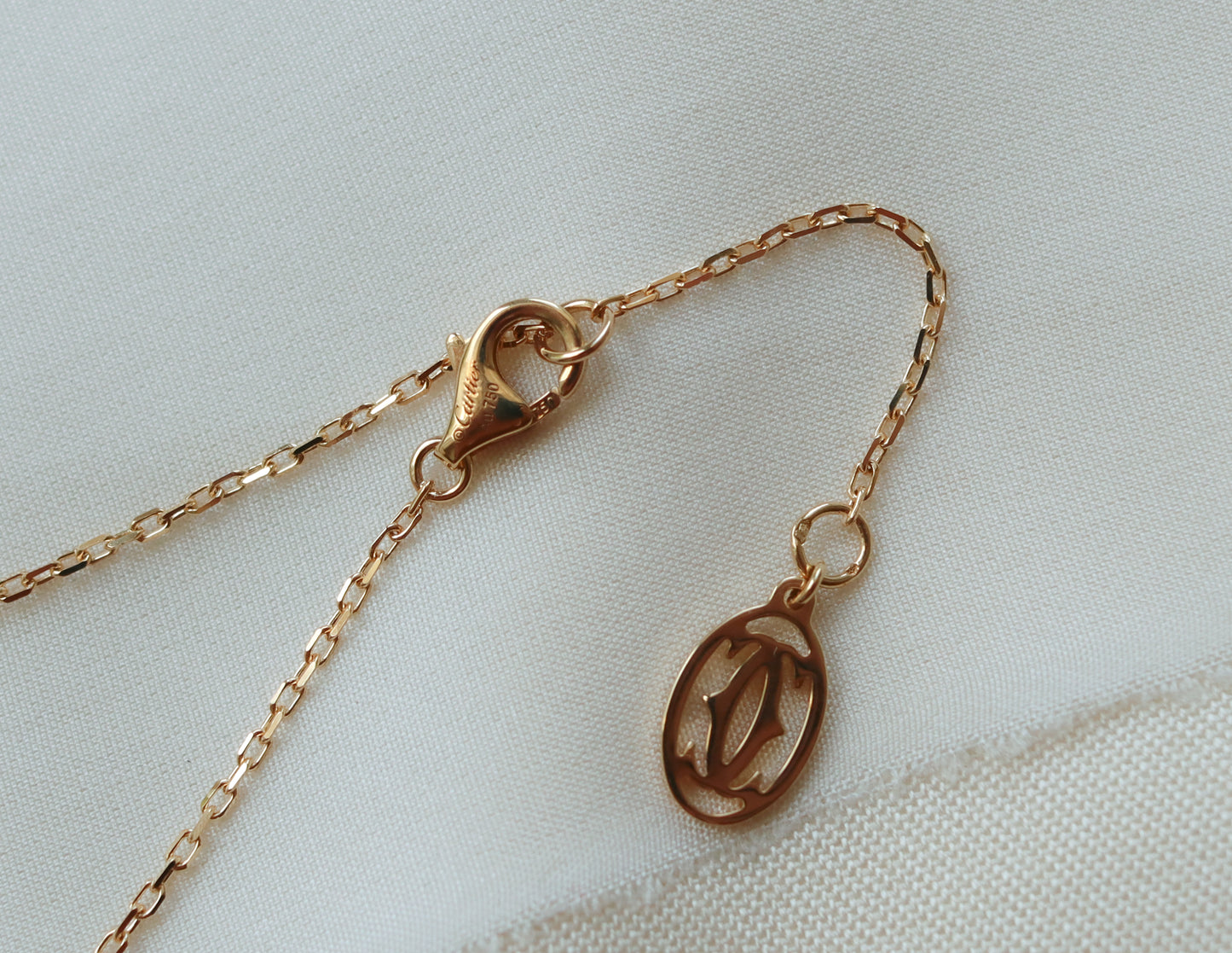 Cartier D’Amour Necklace  18ct Yellow Gold & Diamond