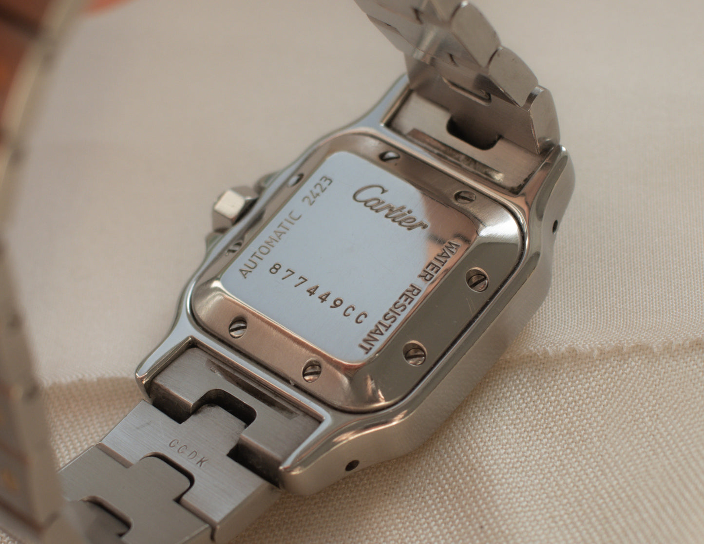 Cartier Santos Galbée Automatic Date Stainless Steel 18ct Yellow Gold - 1999