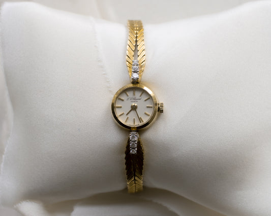Vintage Chopard L.U.C. 18ct Gold Diamond Cocktail Watch | c.1980