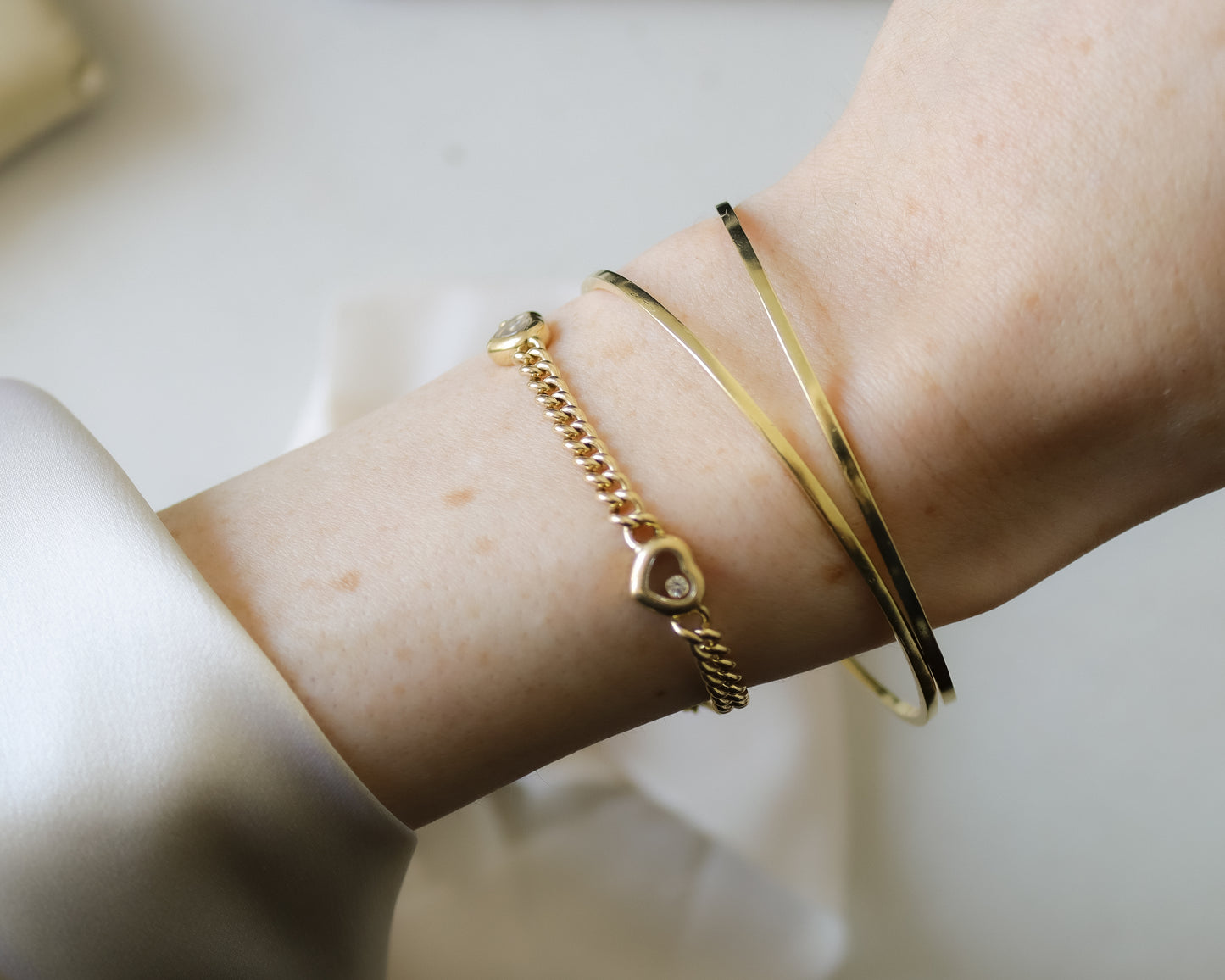 Chopard Happy Diamonds Heart Bracelet in 18ct Gold