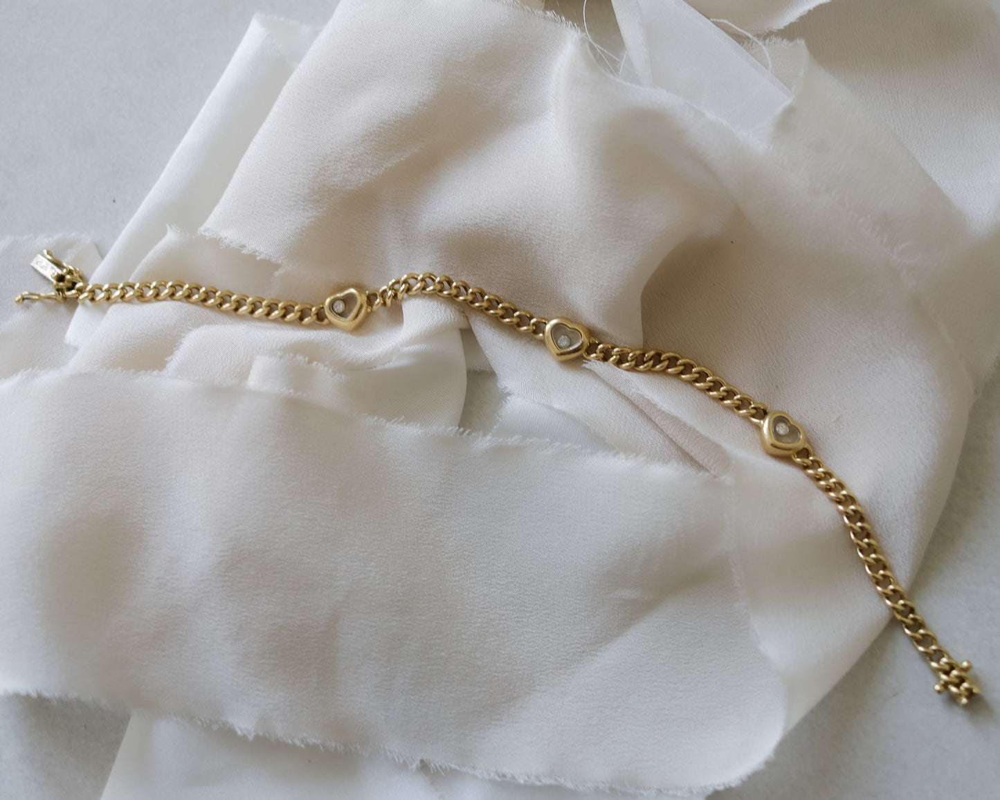 Chopard Happy Diamonds Heart Bracelet in 18ct Gold
