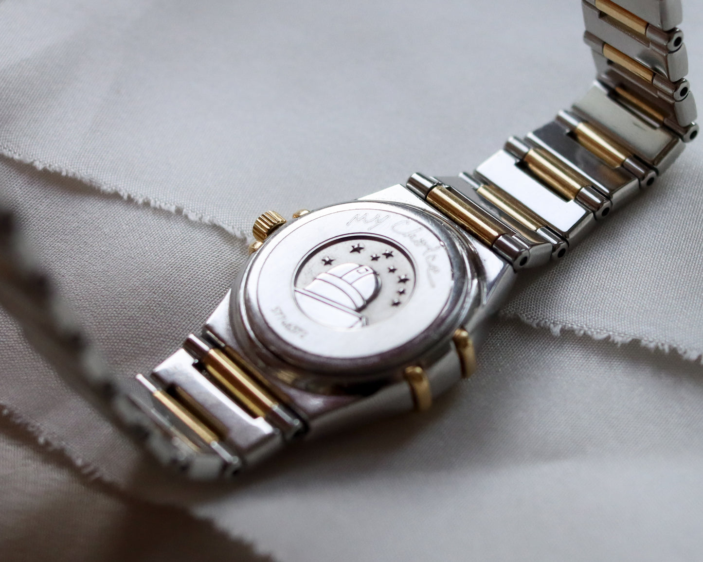 Omega Constellation My Choice Ladies’ Bimetal Diamond Watch – c.2009