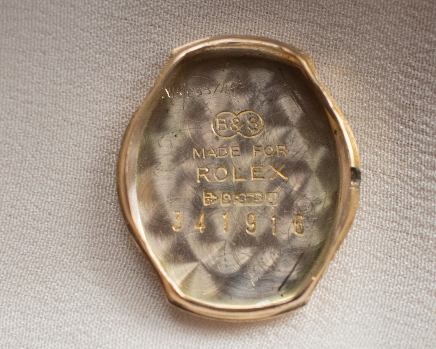 Vintage Rolex Ladies Dress Watch-9ct Gold, Brick Link Bracelet, 1959