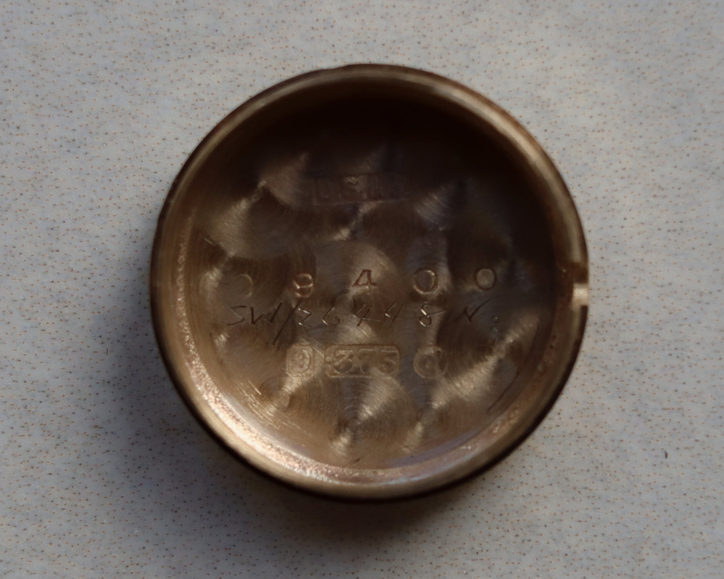 Ladies Rolex Precision Wristwatch in 9ct gold with silver dial - 1961