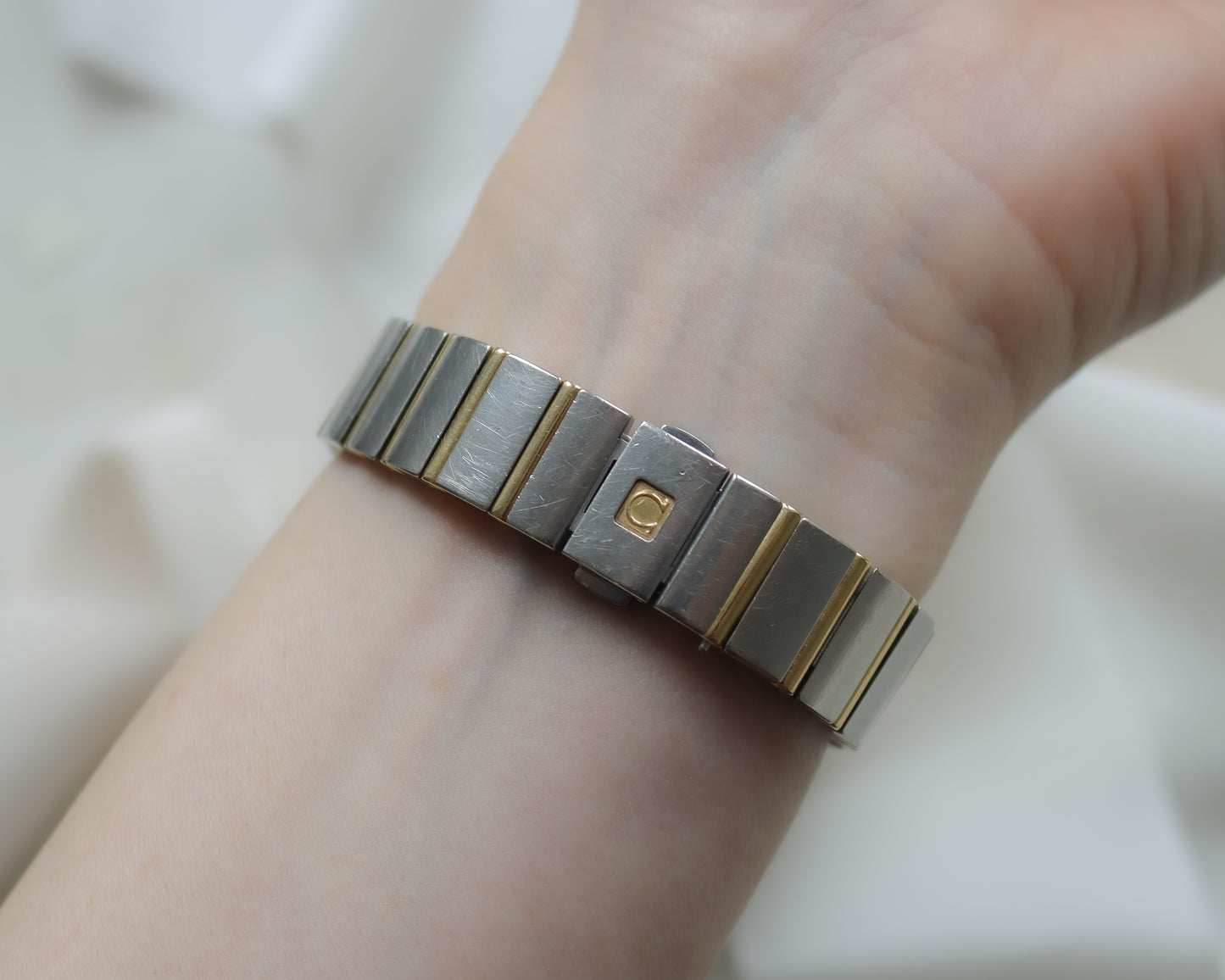 Omega Constellation Co-Axial 18ct Gold & Steel Diamond Watch | 31mm