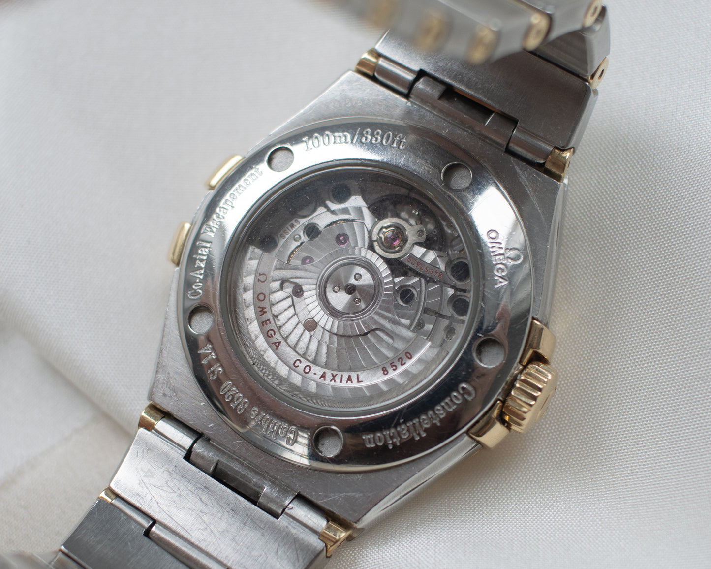 Omega Constellation Co-Axial 18ct Gold & Steel Diamond Watch | 31mm