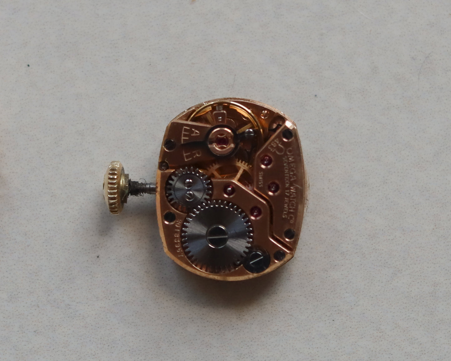 Vintage 9ct Gold Omega Ladies Wristwatch – 1966