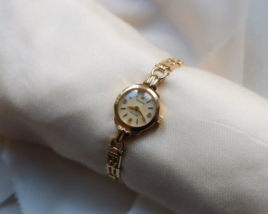 Vintage Rolex Ladies’ 9ct Gold Wristwatch - c. late 1940