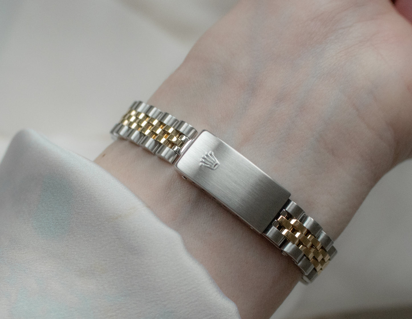 Rolex Datejust 26mm 18ct Yellow Gold & Steel – Pink Sunburst Dial