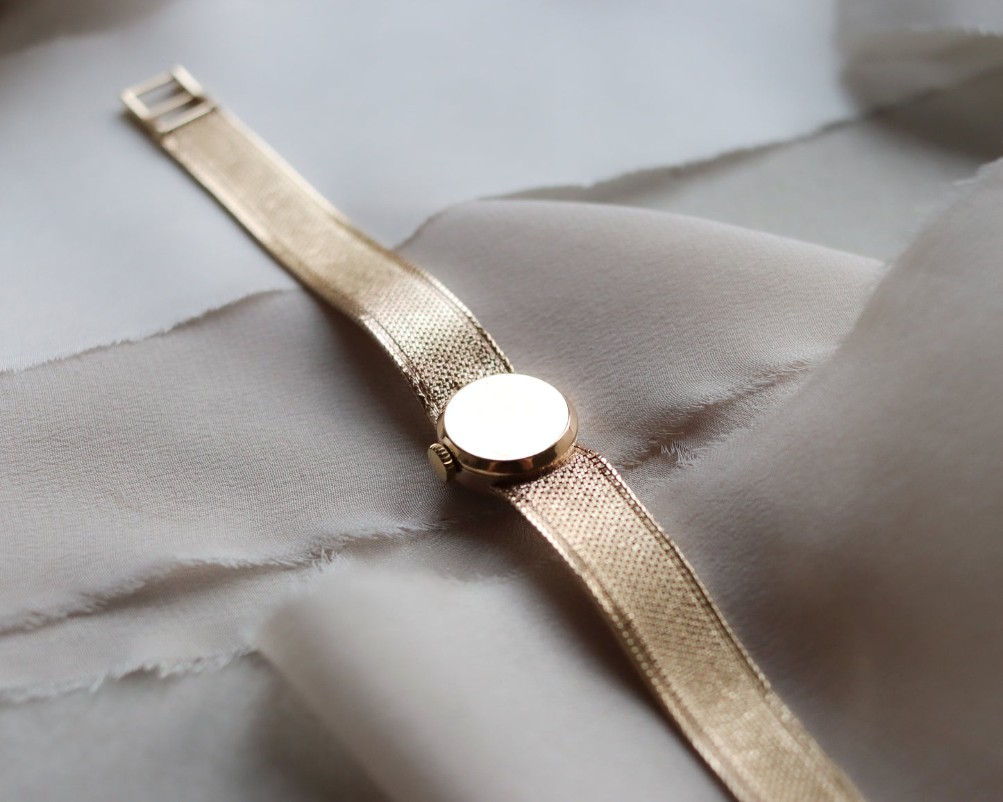 Vintage Rolex Precision Ladies’ 9ct Gold Bracelet Watch 1965