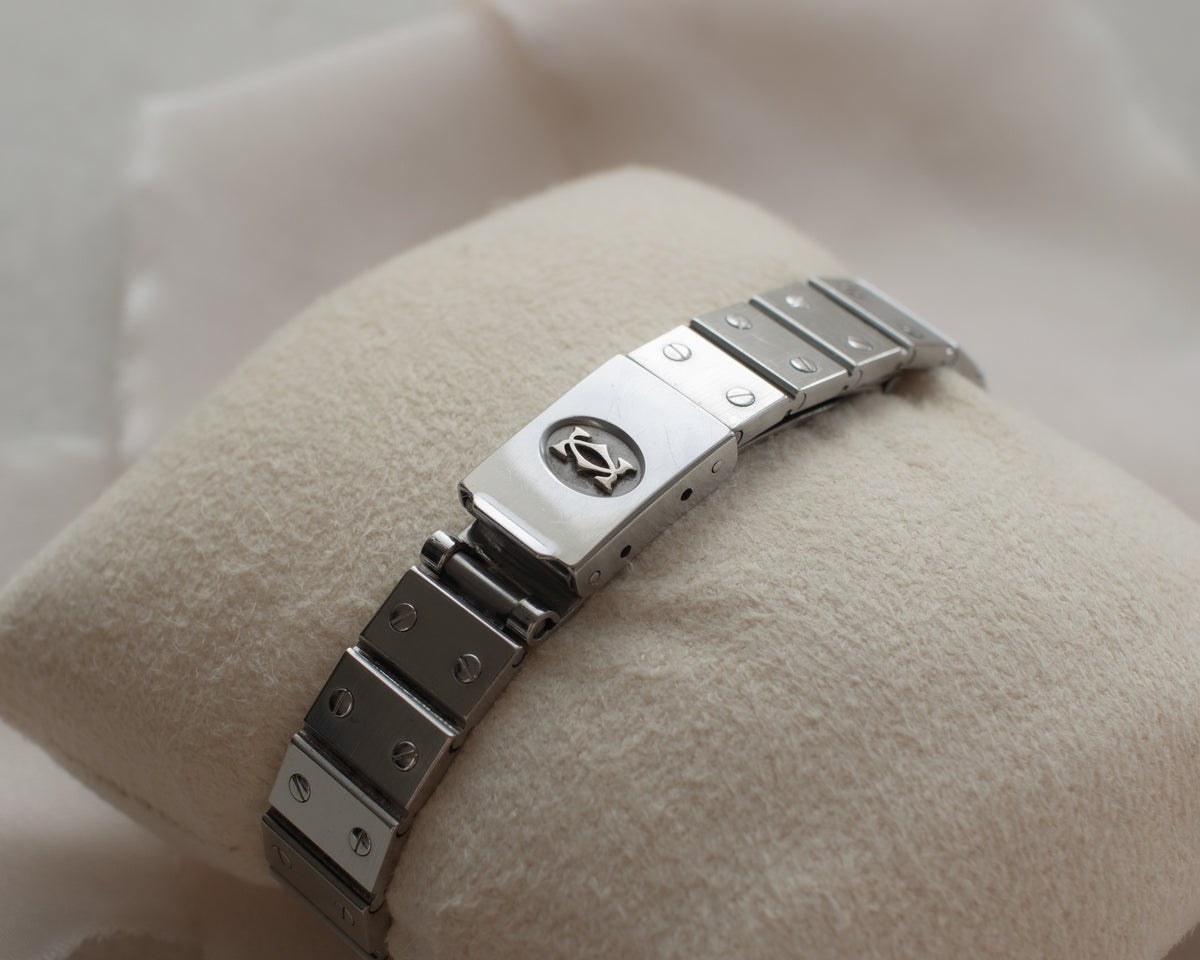 Vintage Cartier Santos Octagon Stainless Steel Automatic Ladies Watch | Late 1980s