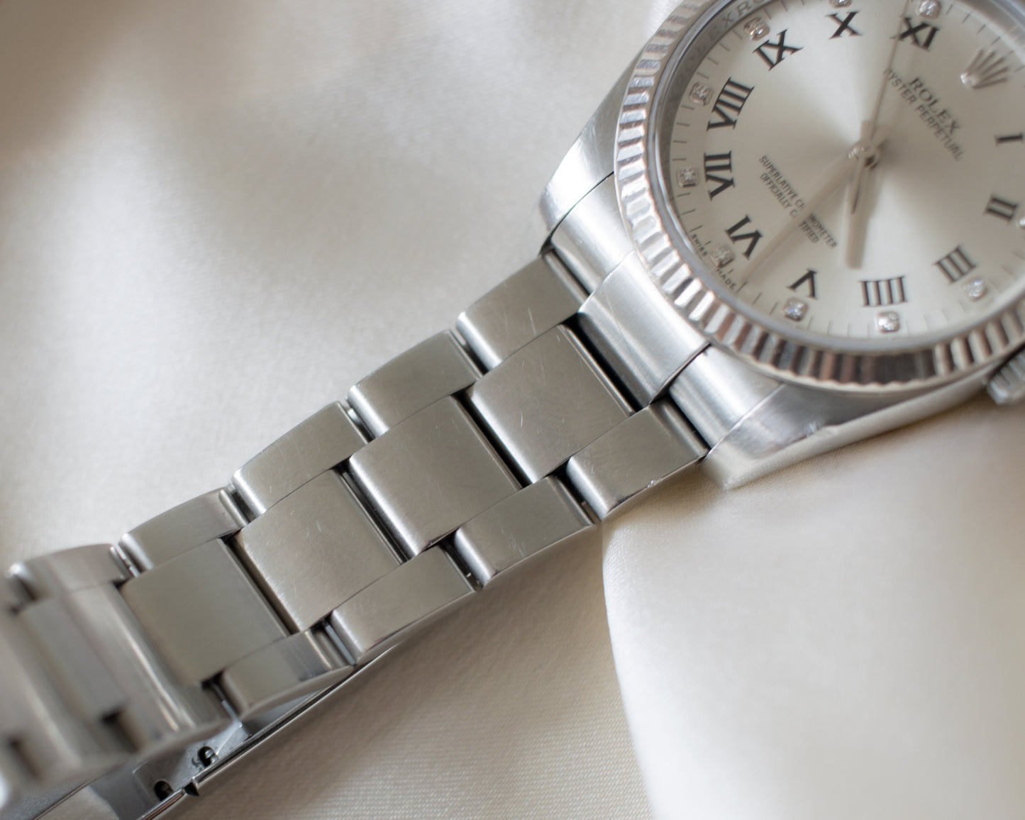 Rolex Oyster Perpetual 36 Ref. 116034 – Factory Diamond Dial – Circa 2007