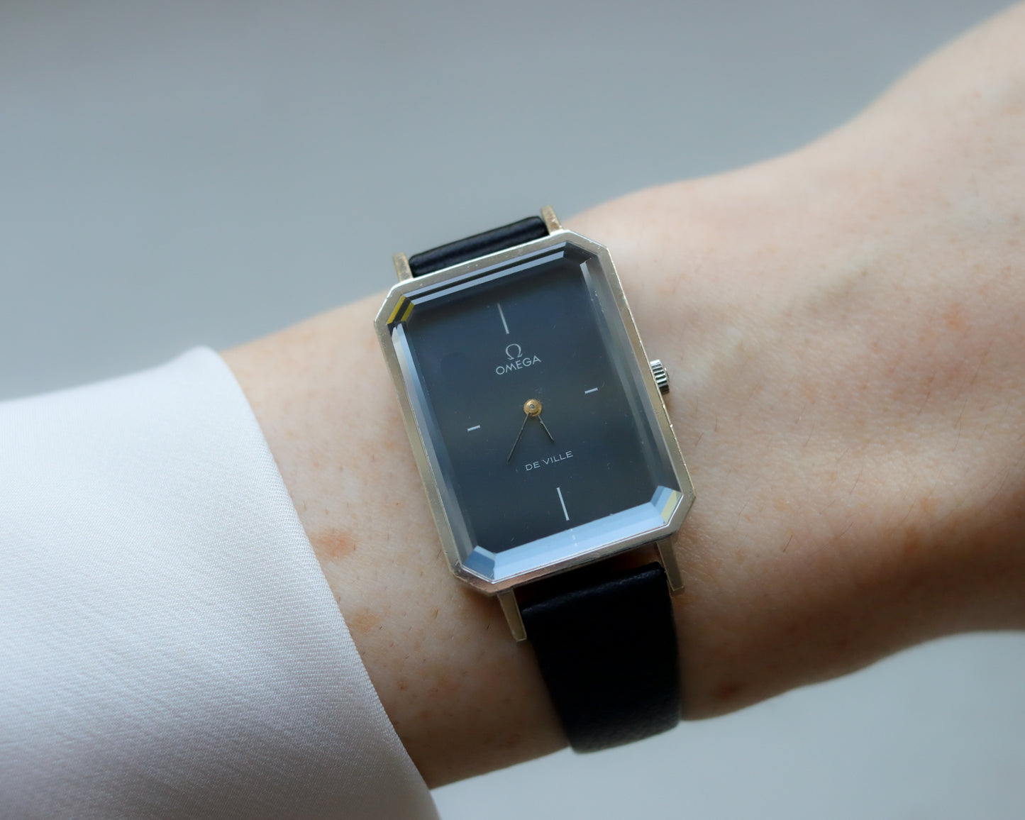Omega De Ville Andrew Grima vintage wristwatch 1975
